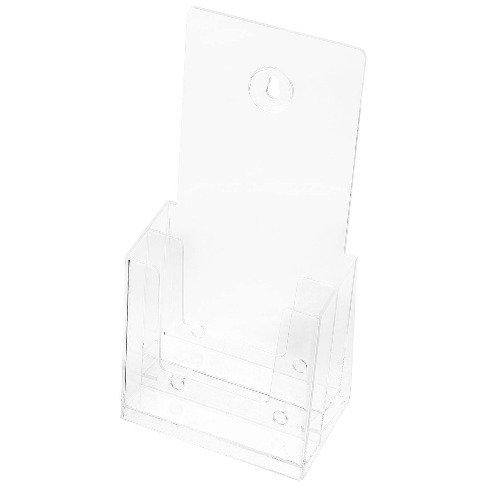 Acrylic Desktop File Rack for Office Organizing Use