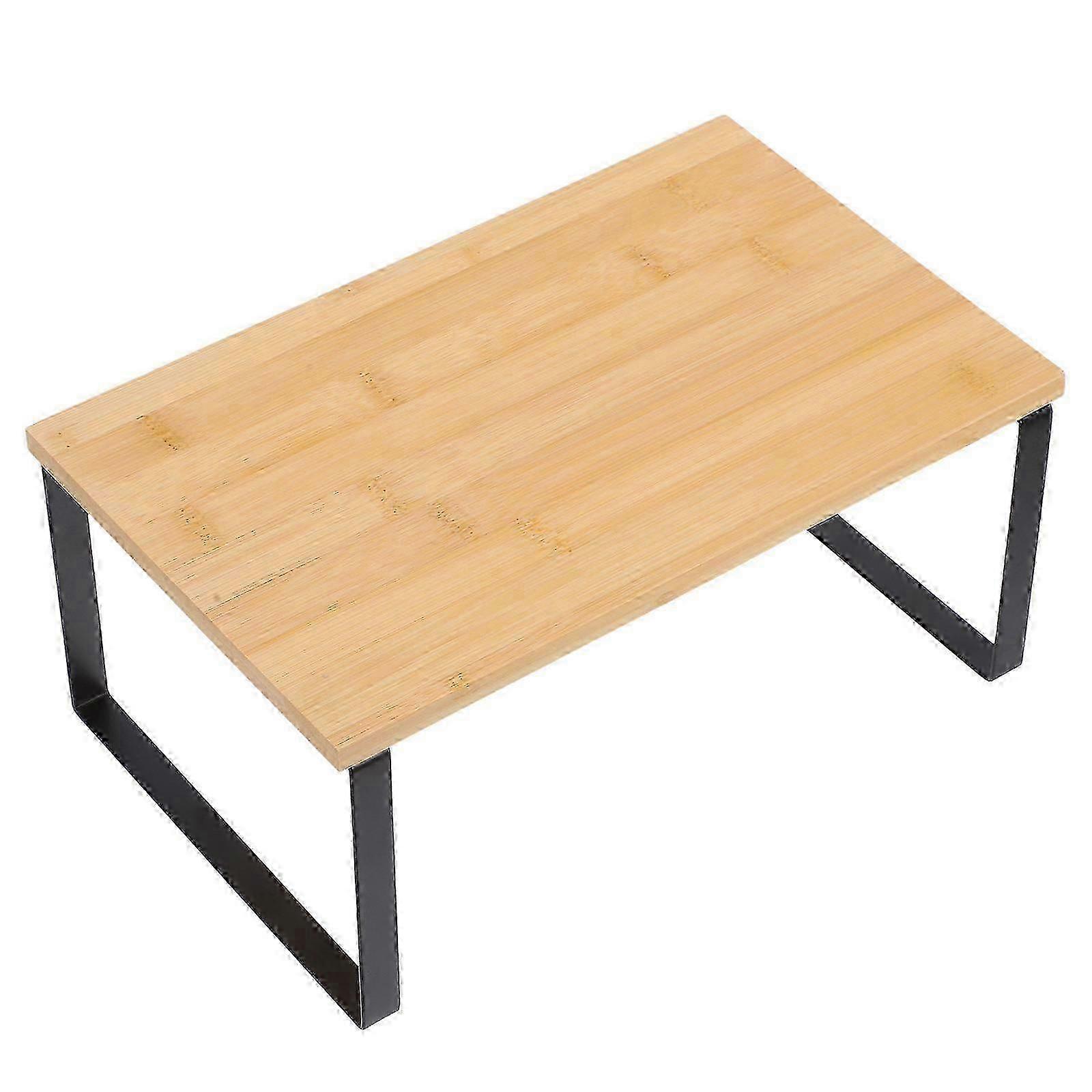 Metal Kitchen Storage Shelf Rectangular Shape 1 Set for Bathroom Use