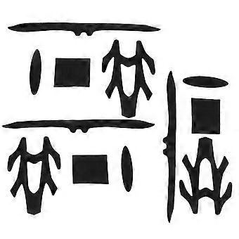 Bike Padding Kit Foam Liner for Cushion Replacement 3Set