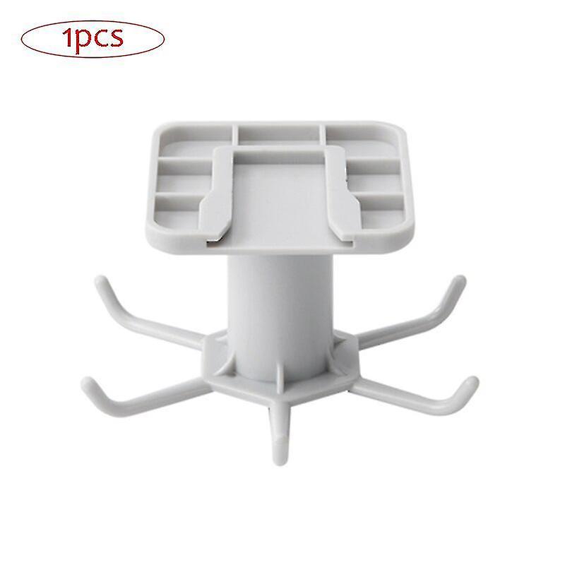 キッチンオーガナイザーと収納キッチン用品オーガナイザー回転可能なラックアクセサリーCのための1PCSグレー