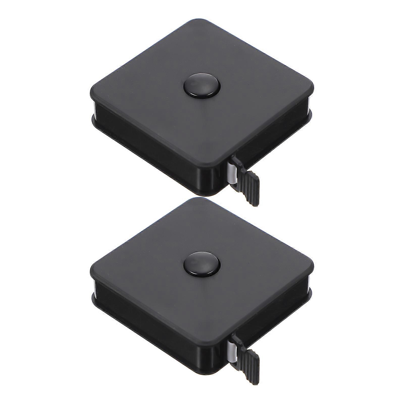 Durable Plastic Tape Measures for Portable Measuring Tool 2Pcs Pack
