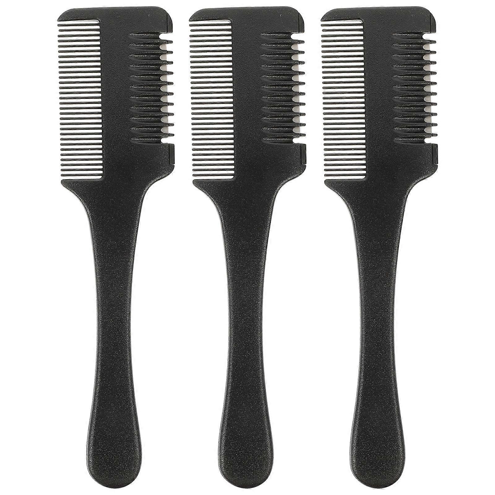 3Pcs Razor Tool for Use Comfortable Handle Black