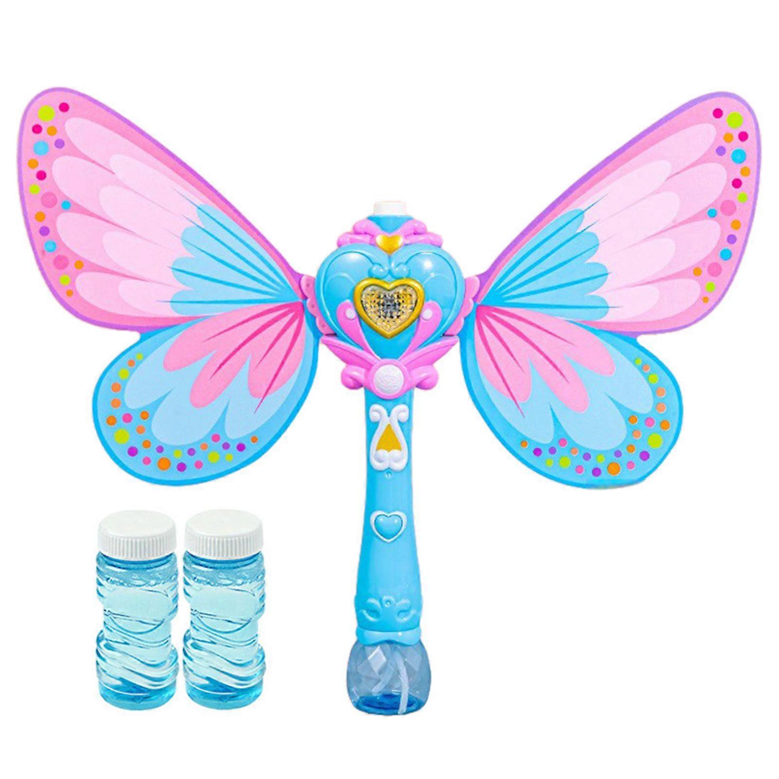 Electric Bubble Blower Toy Fun Safe Elastic Bubbles Machine Present for Children