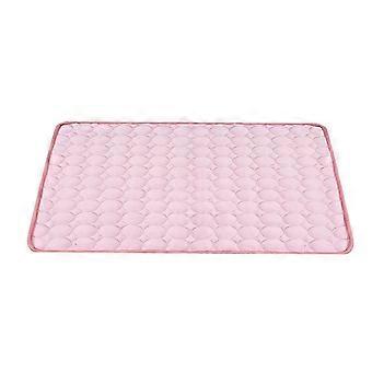 Pet Cushion Summer Cooling Pad compatible with Pets Durable Pink Dog Cat