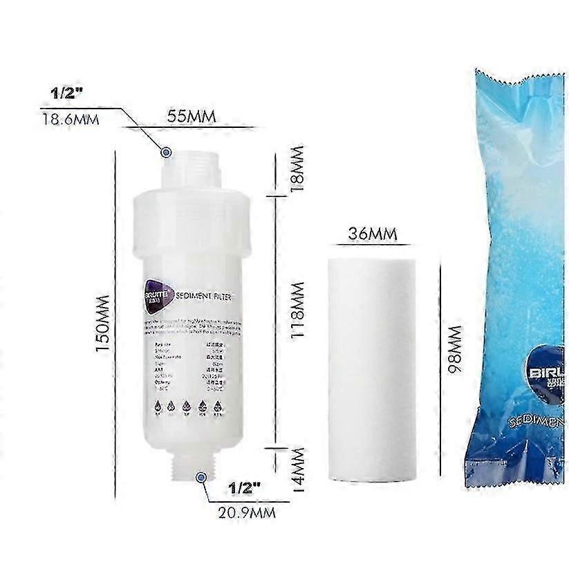5'' Forfilter Filter Vaskemaskin Filter
