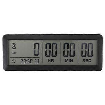 Big Digital Countdown Days Timer Clock - 999 Days Count Down Clock Timer For Graduation Lab Kitchen (black)-Yvan