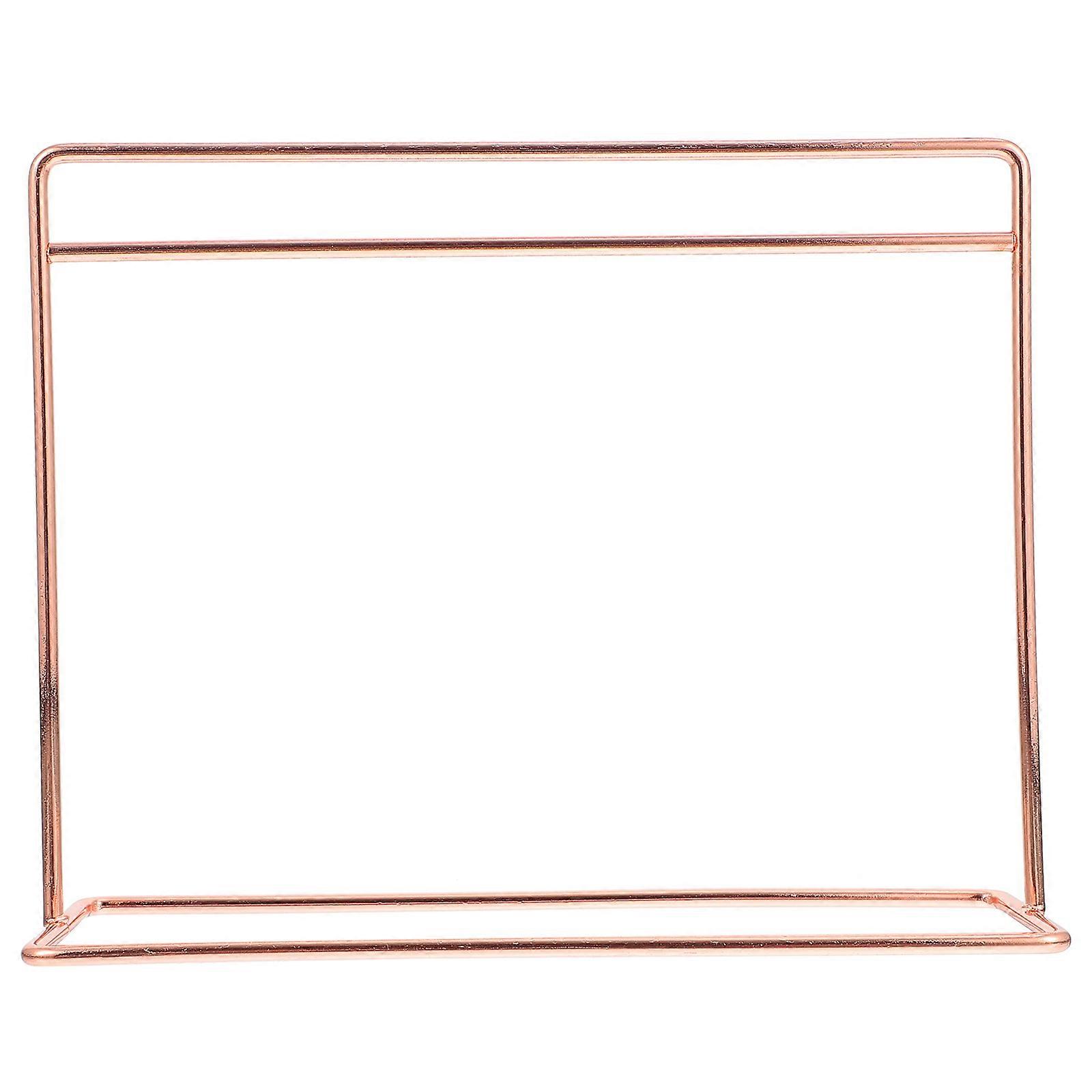 Mini Doll House Clothes Rack Miniature Display Stand Small Doll House Accessories
