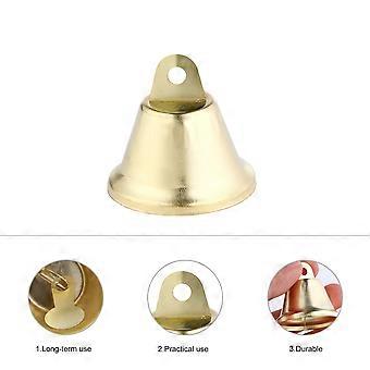 Golden Christmas Metal Little Bells Decor for 20Pcs