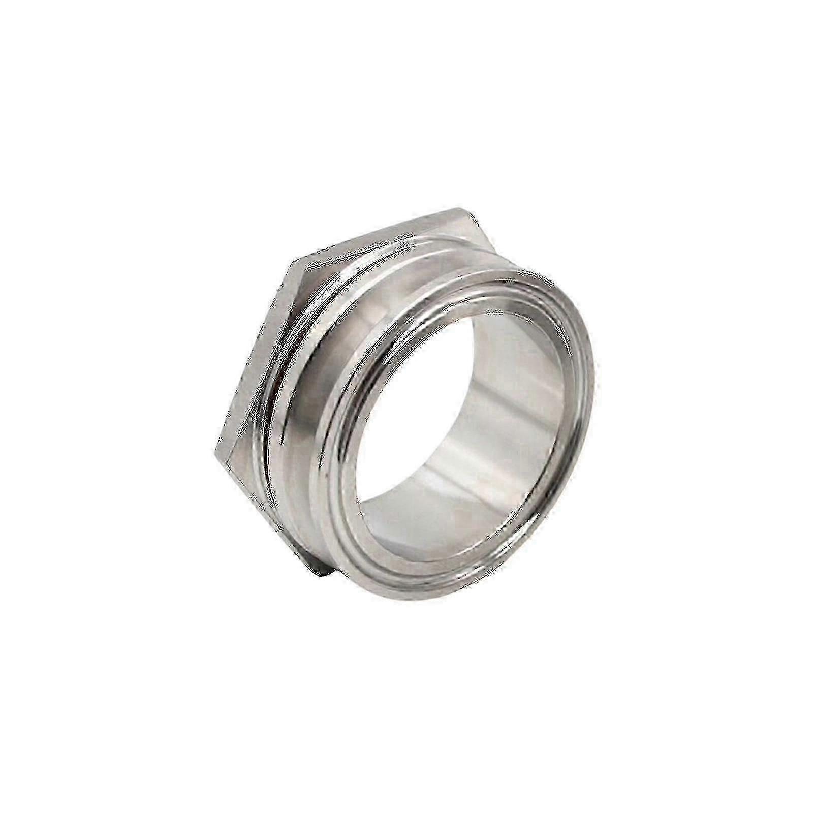 Encaixe de aço inoxidável SS304 Weldless Bulkhead para chaleira de 2 polegadas Tri Clamp