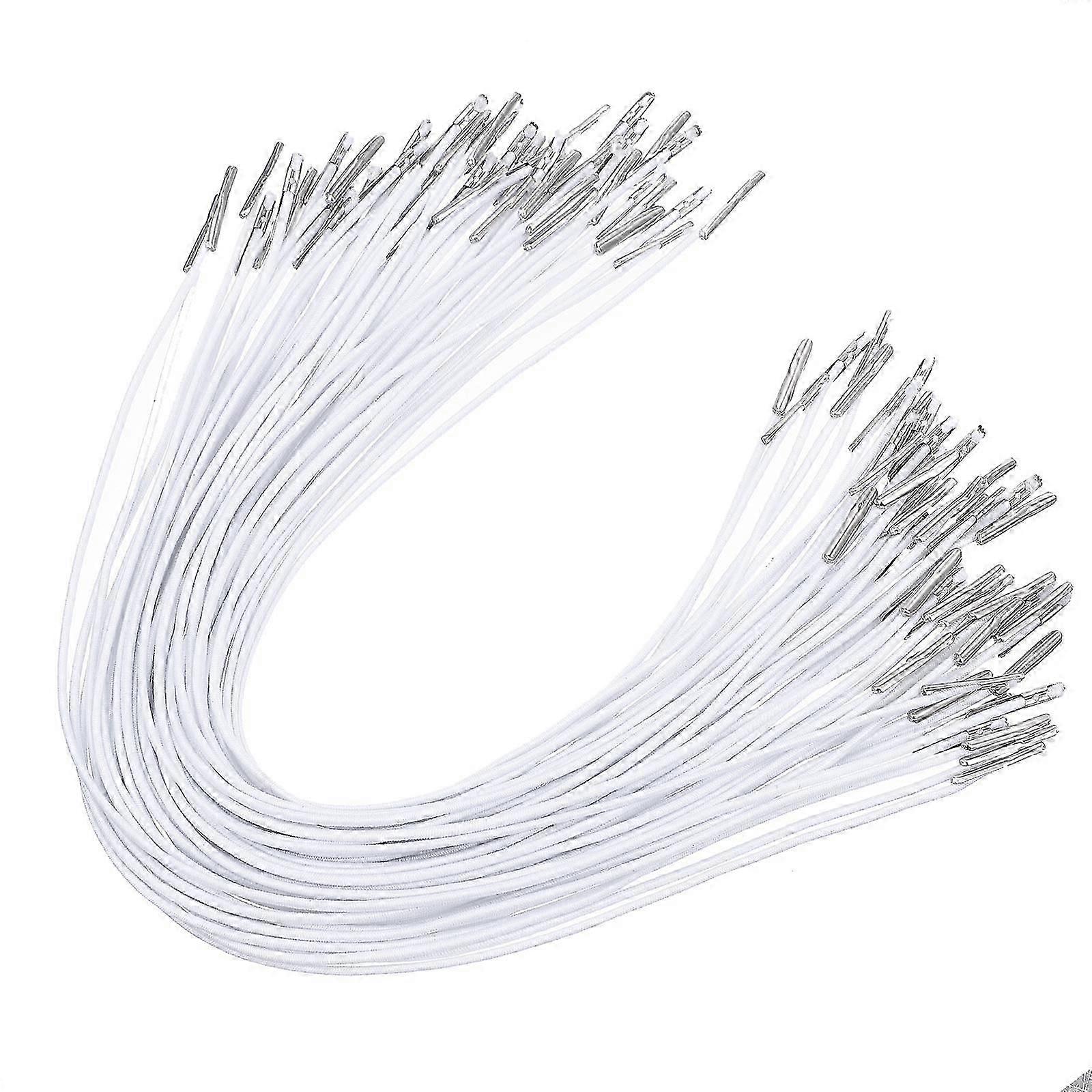 Elastic Barbed Cords Stretch Round String for Mask Making 300Pcs