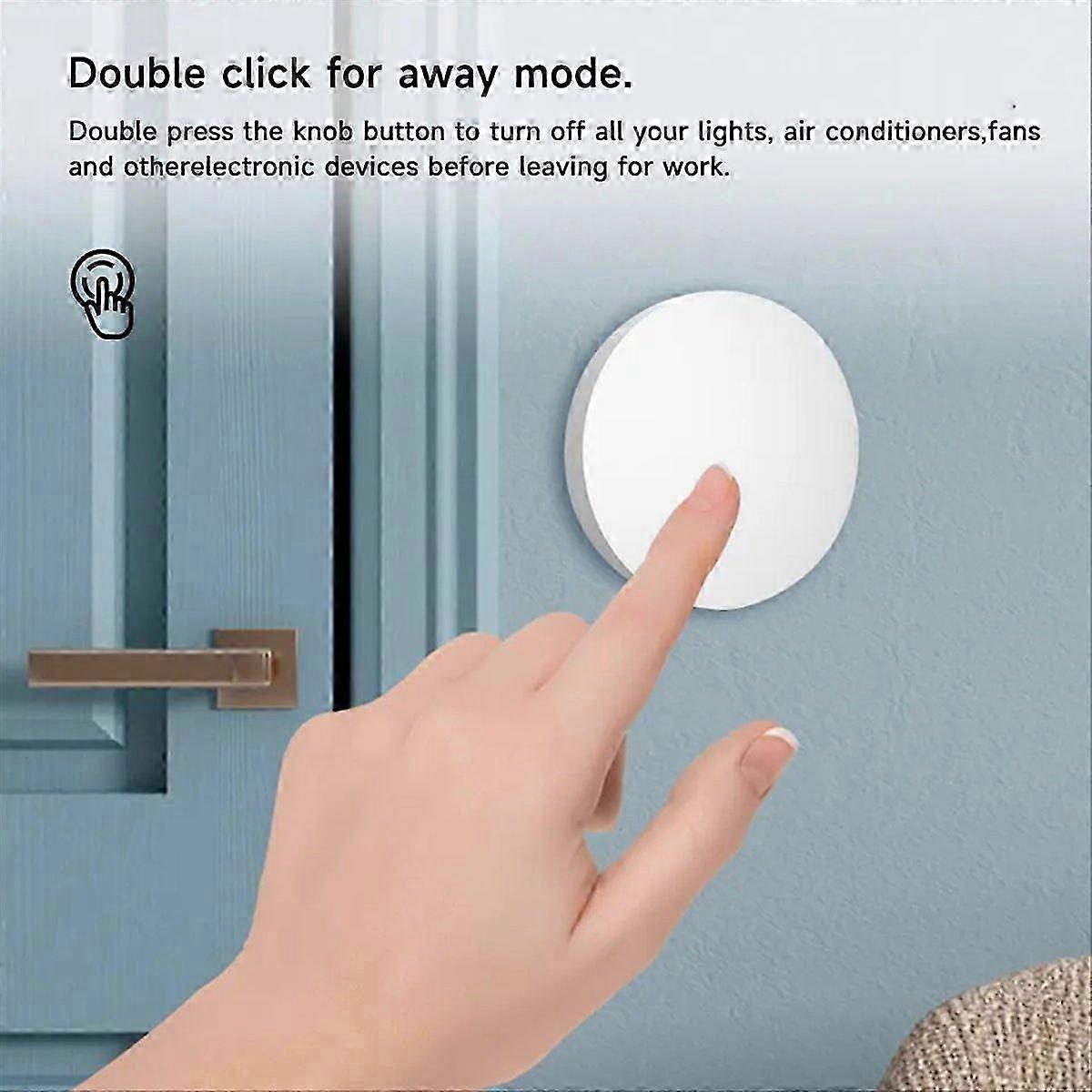 For Tuya for ZigBee Devices Button Scene Switch Intelligent Linkage Smart Switch Battery Powered Automation