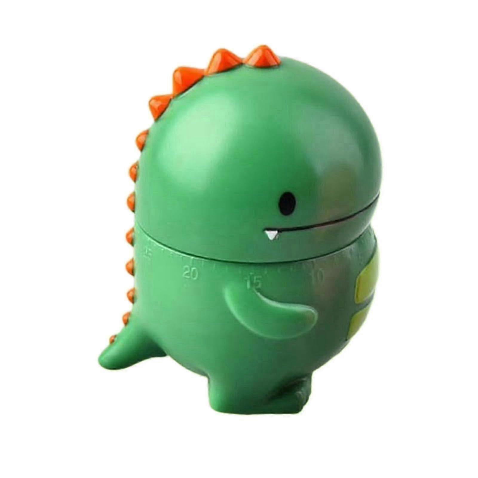 Mechanical Kitchen Timer with Cute Dinosaur Design for Cooking and Baking