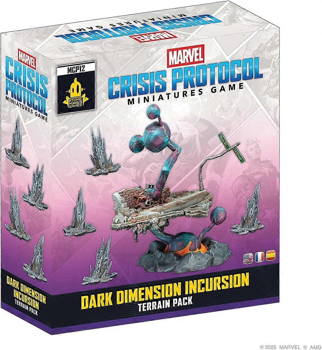 Marvel Crisis Protocol - Dark Dimension Incursion Terrain Pack Miniatures