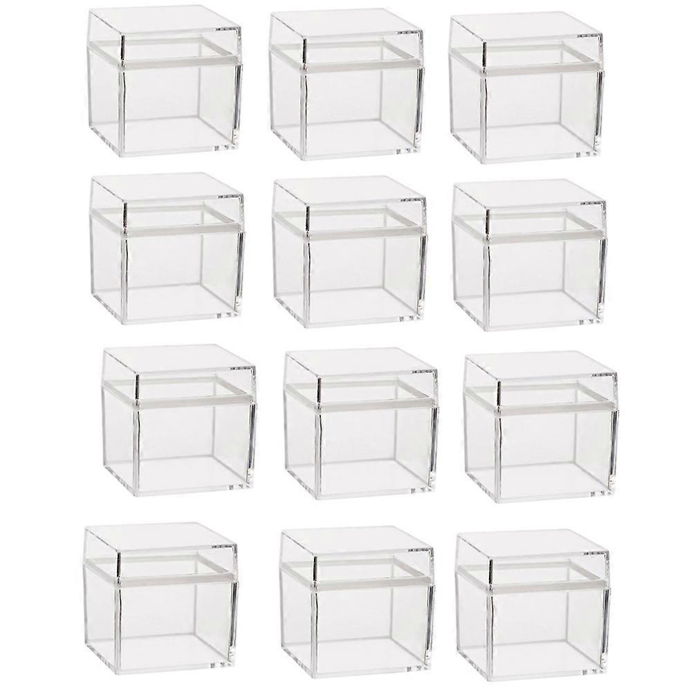 Collectible Storage Boxes Multipurpose Candy Box for 36Pcs Transparent Plastic