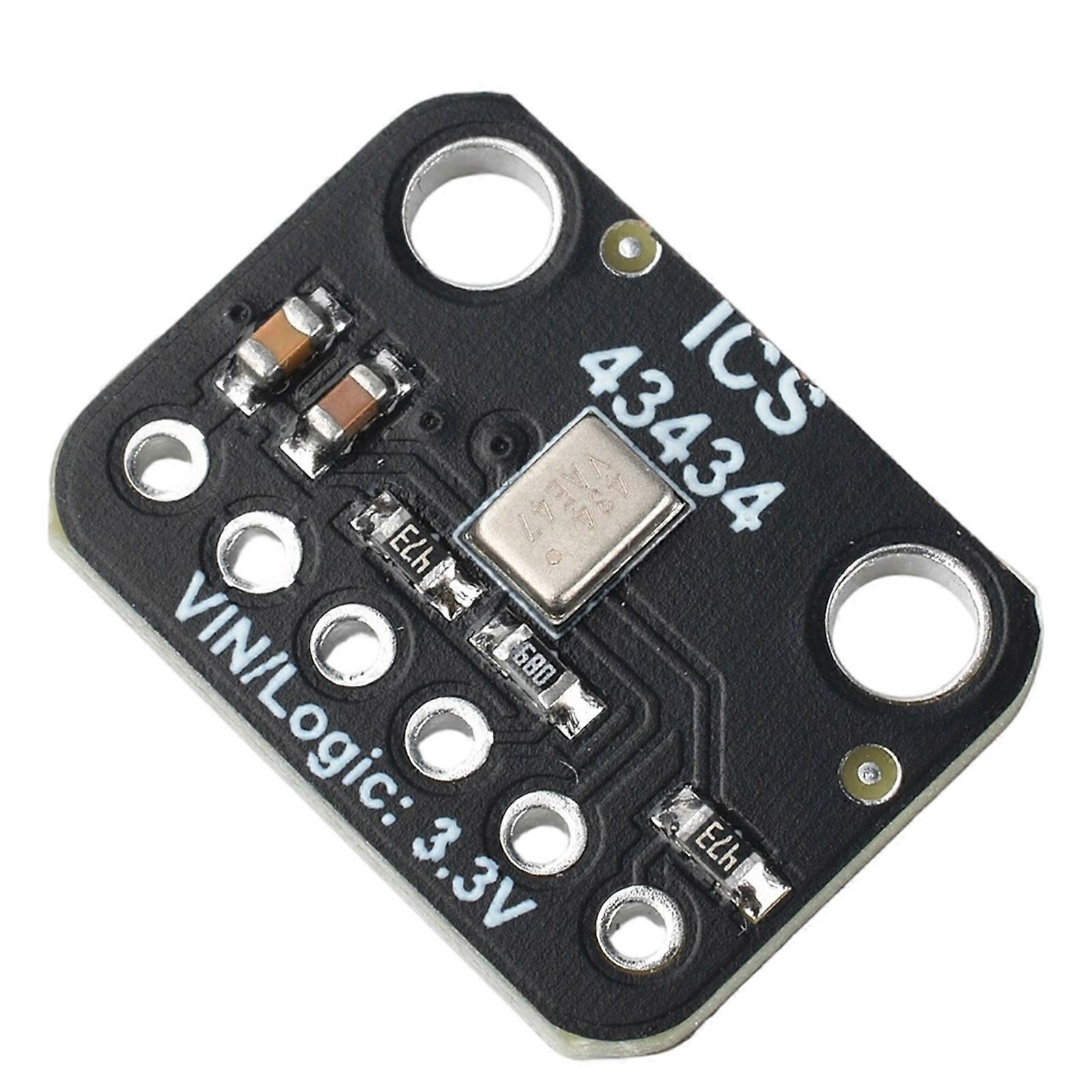 Small Omnidirectional Input Board for Wiring Checks, Voice Functions, and Electronics Layout Concepts with Board Marking Reference Multicolor