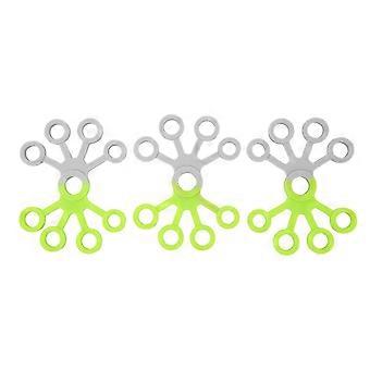 3pcs Hand Grip Exerciser 4 Fingers Trainer Muscle Strengthen Improve Flexibility