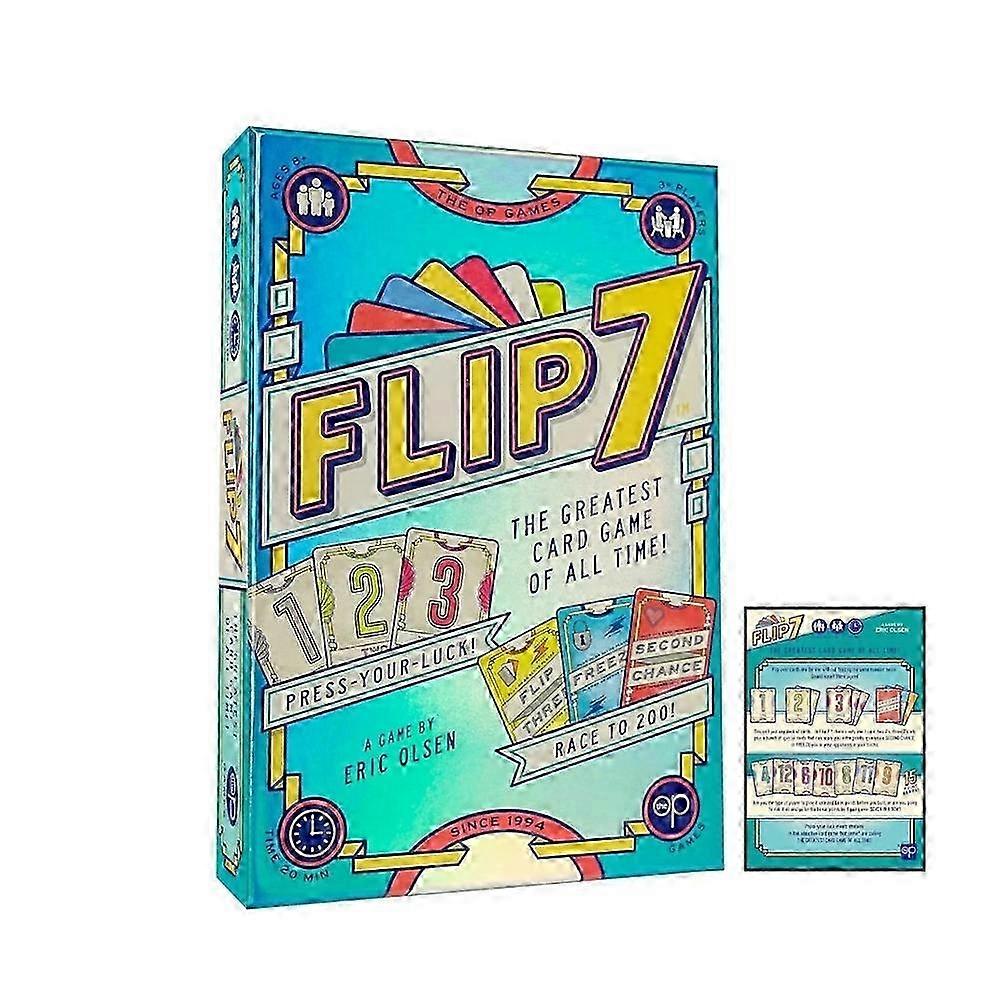 Flip 7 Addictive Risk-Taking Card Game