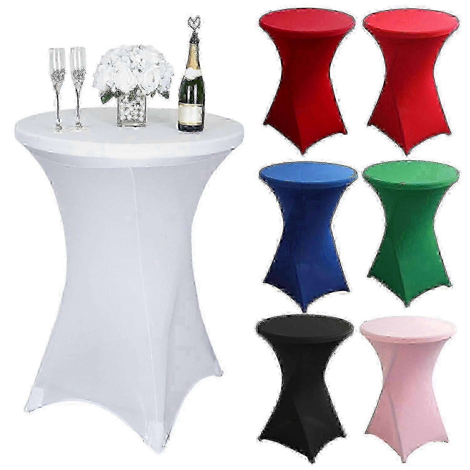 Stretch Polyester Cocktail Table Cover