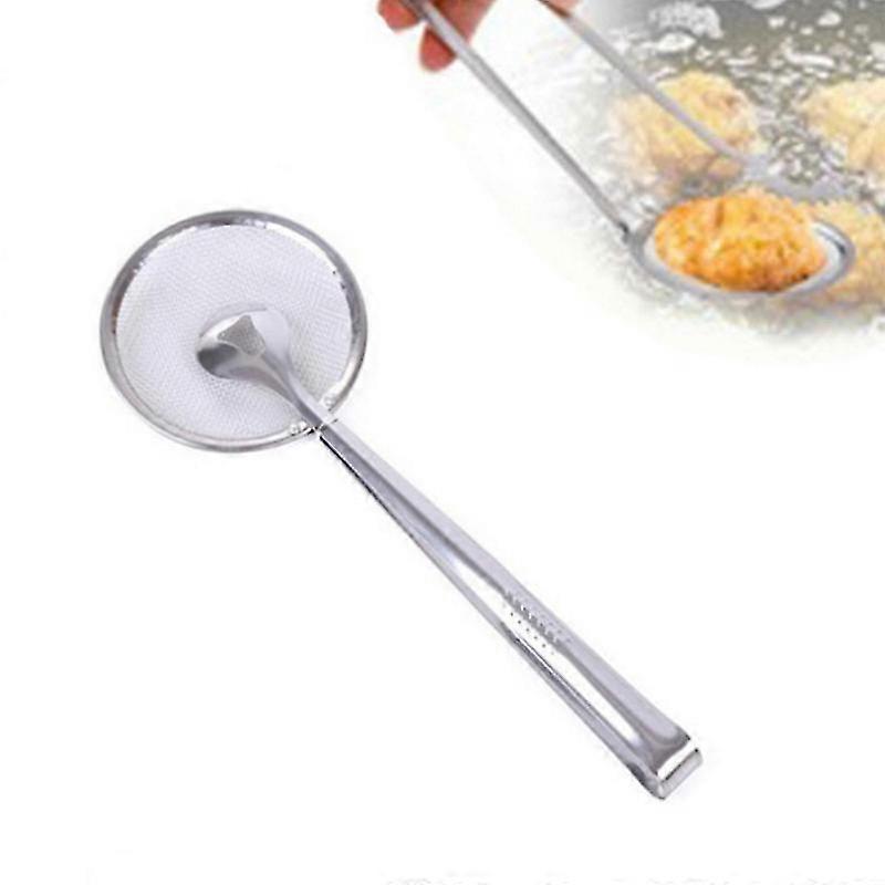 Stainless Drain Spoon With Clip