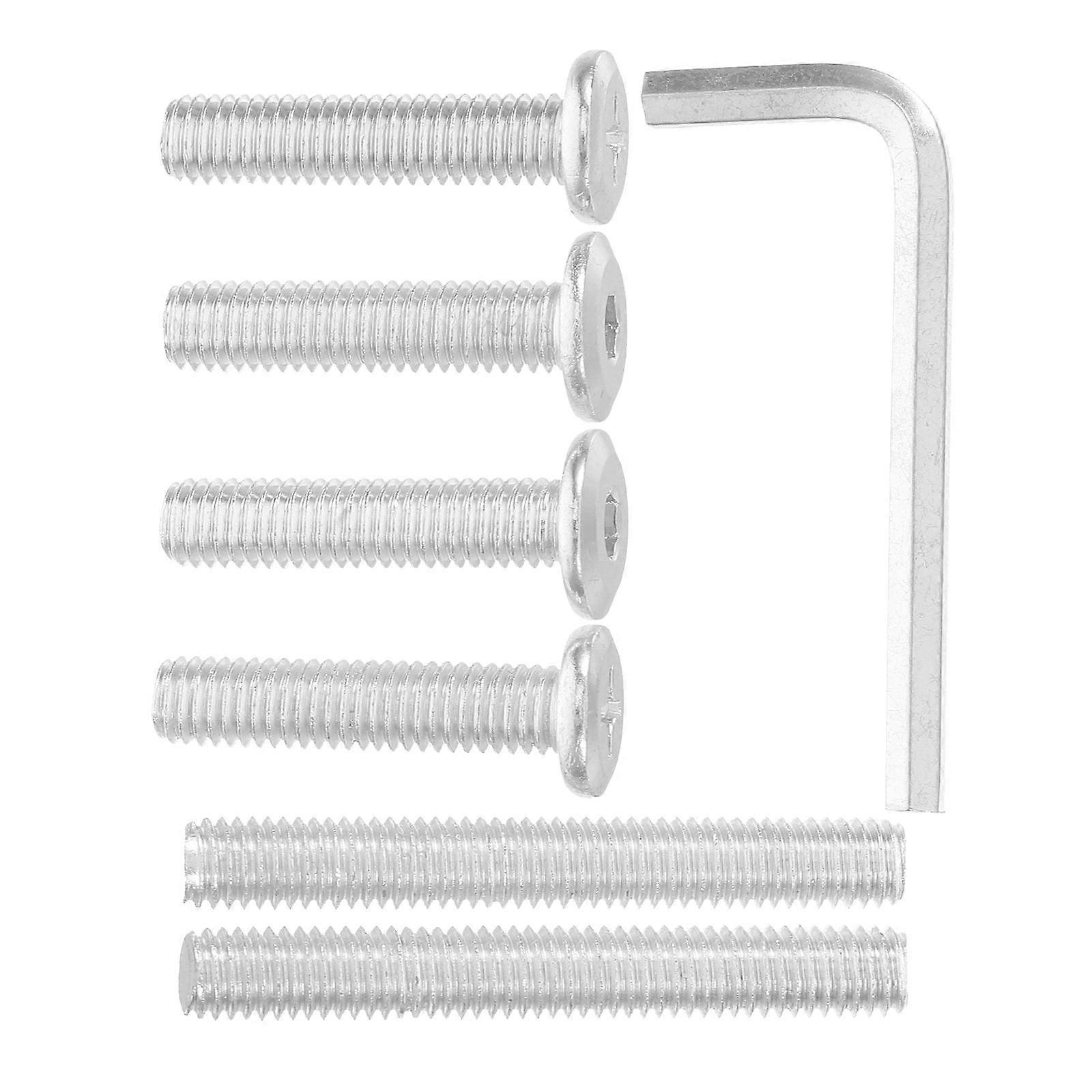 Silver Hex Socket Screws for Cat Climbing Frame Accessories 1Set Pet Use