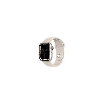 Apple Watch Series 7 Cell 41mm Starlight Aluminum Case / Starlight Sport Band Ita Mkhr3ty / A