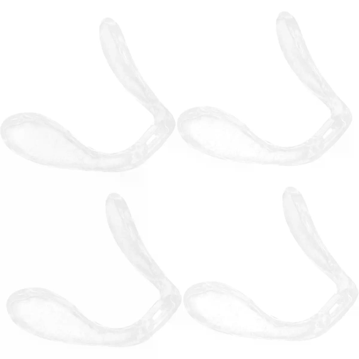 4pcs Plastic Eyeglass Nose Pads for Glasses Frames, Comfortable