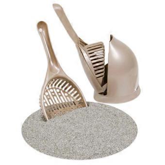 Petmate Scoop 'N' Hide Cat Litter Scoop, Titanium, 1 Each/One Size