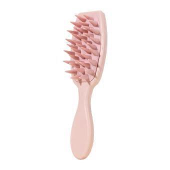 Hair Comb Long Handle Wet And Dry Hair Hair Sculpting Styling Comb Smoothing And Massaging Comb for Salon Girls, Pink