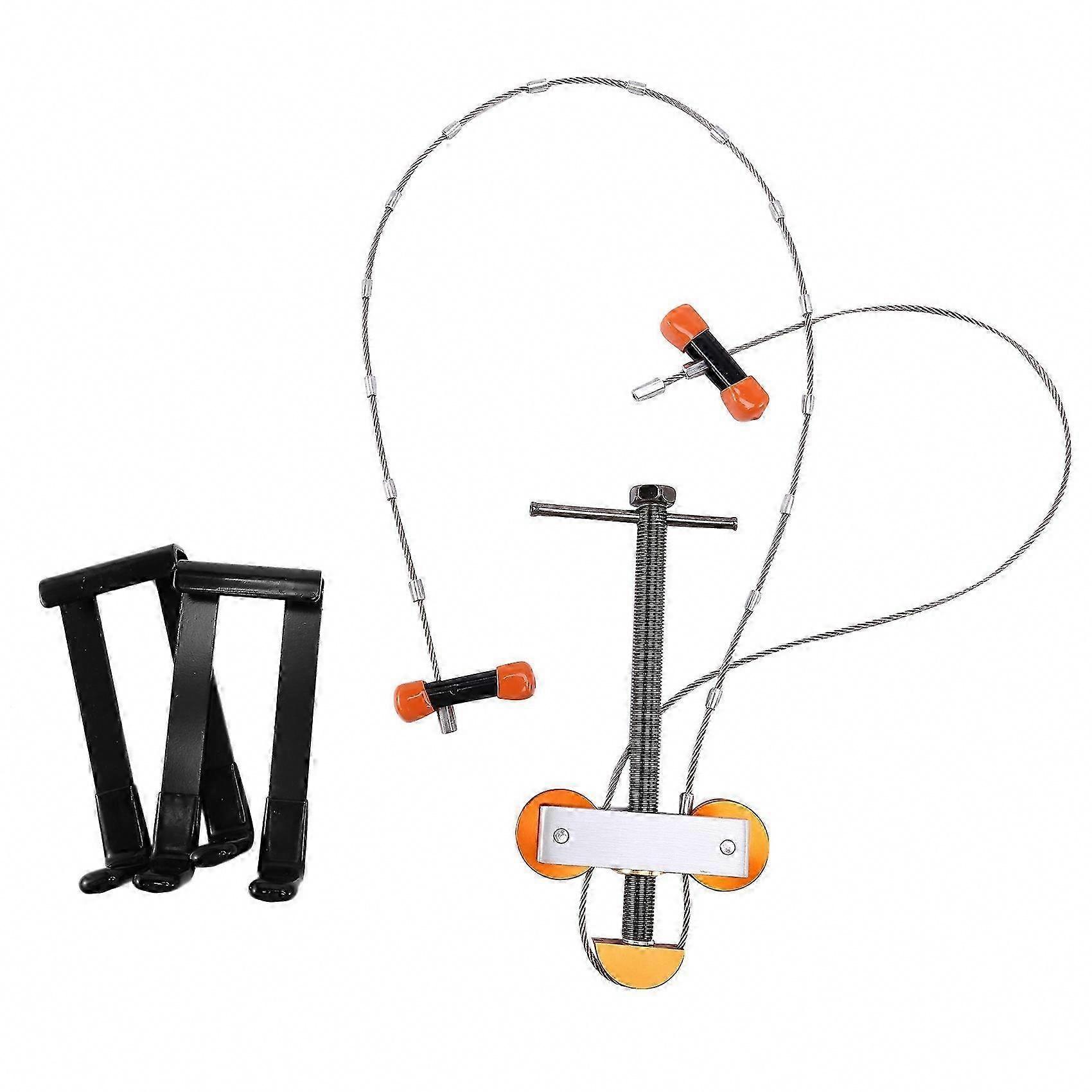 Archery Compound Bow Setup Tool: Handheld Portable Bow Press and Quad Brackets Compatible with Compound Bow Archery