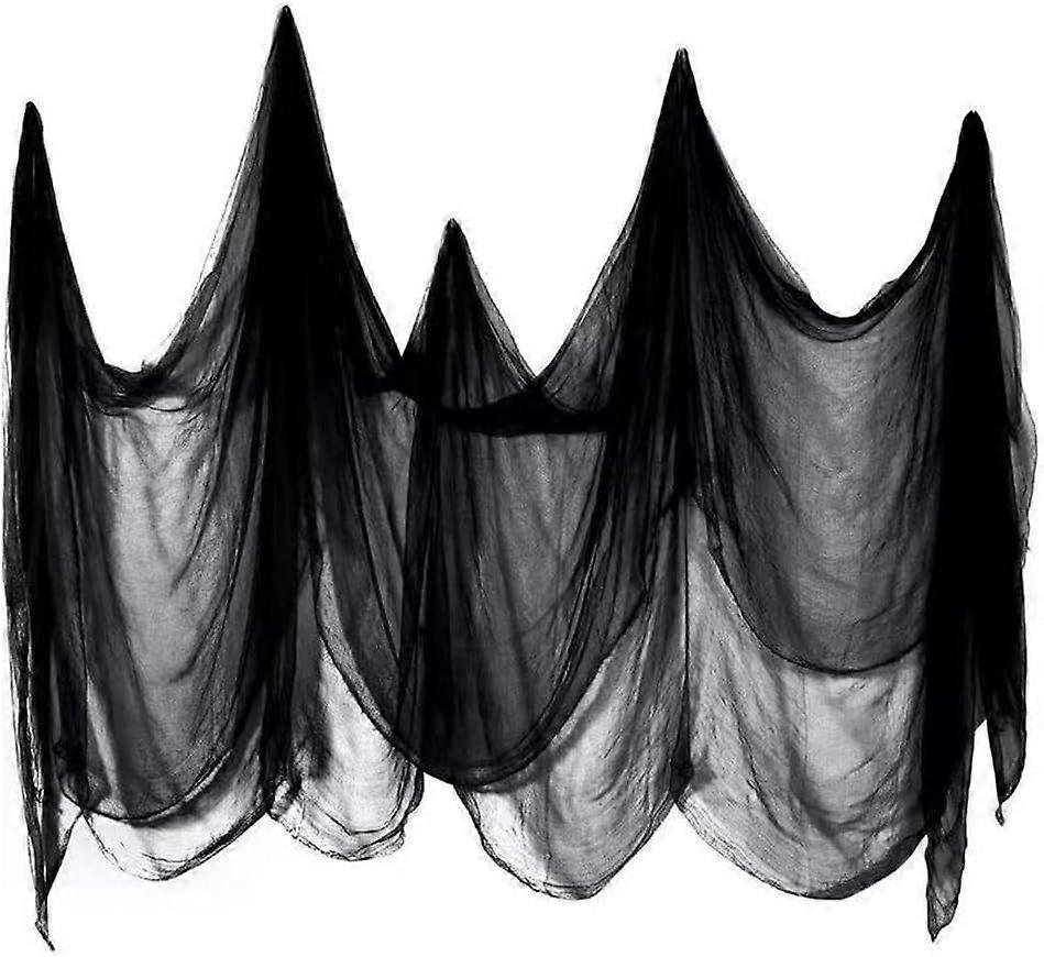 2x2.5m Freaky Stretch Black Gauze