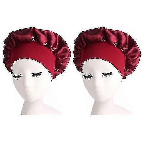 Two-Piece Satin Nightcap Set
