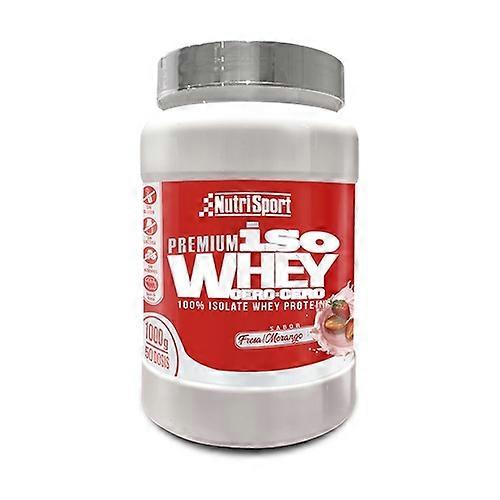 Iso Whey Zero Zero (Strawberry Flavor) 1 kg (Strawberry)