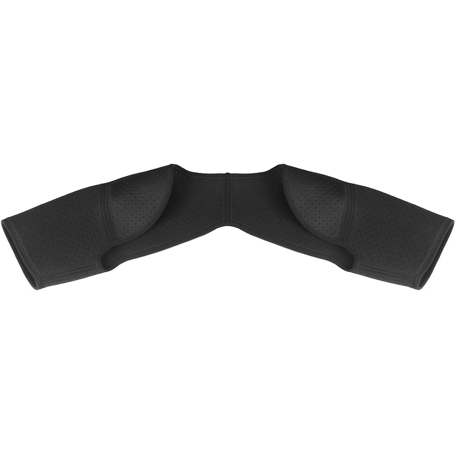 Sports Double Shoulder Brace Support Strap Wrap Belt Band Pad