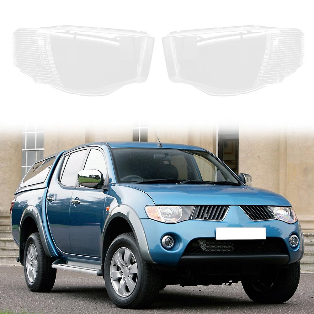 thumbnail image 2 of Carcasa para faro derecho de coche, pantalla de lámpara, cubierta de lente transparente, cubierta de faro para L200 Triton 2005-20, 2 of 5