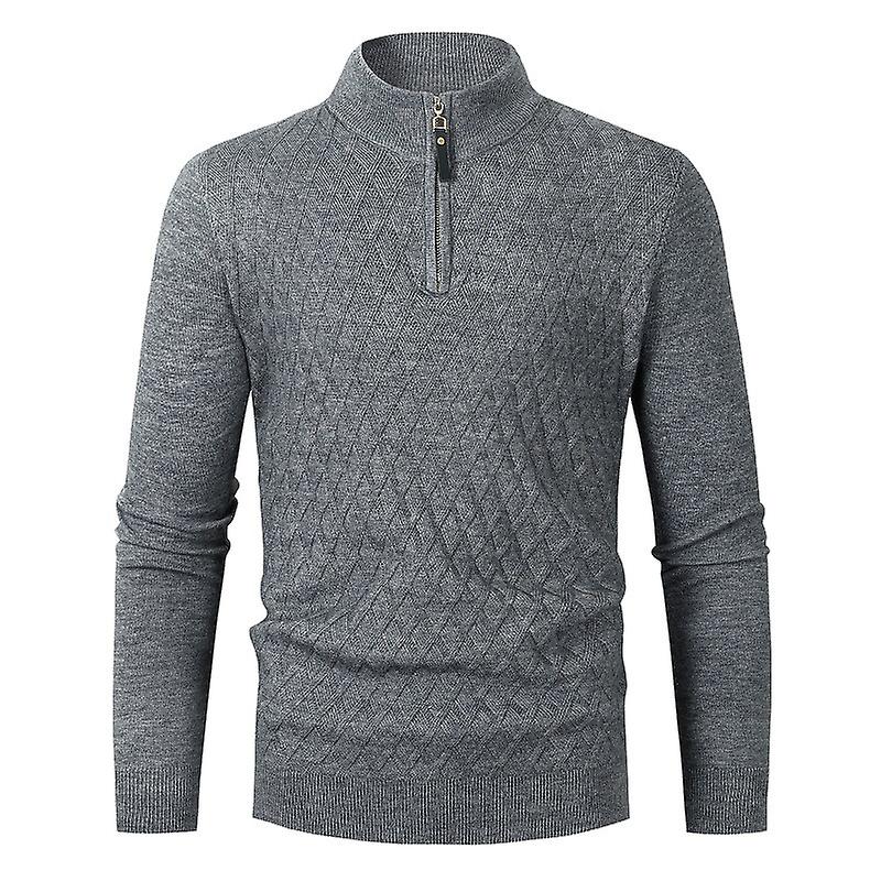 Herren Slim Fit Golf Pullover Warme Qualität Elegant