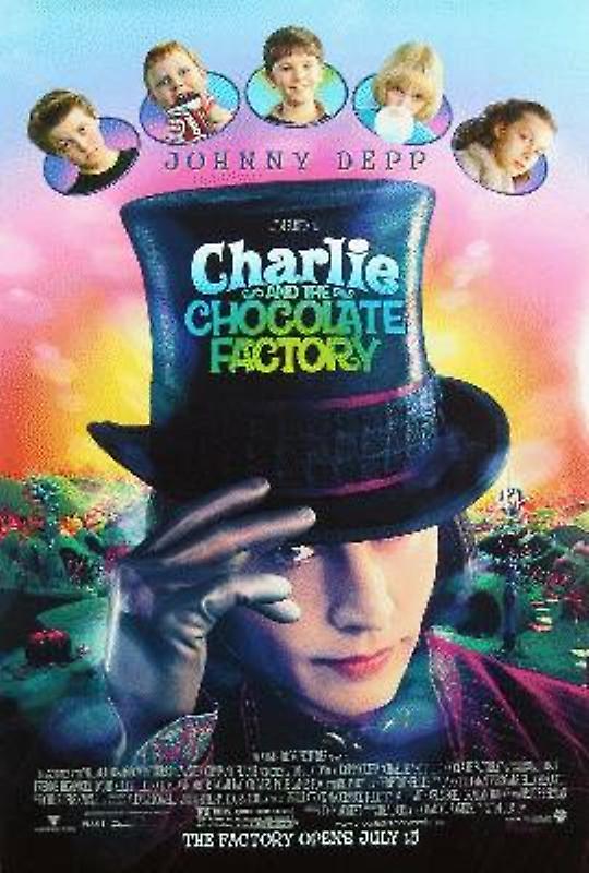 Charlie And The Chocolate Factory (Double Sided Regular Style A) Movie Poster