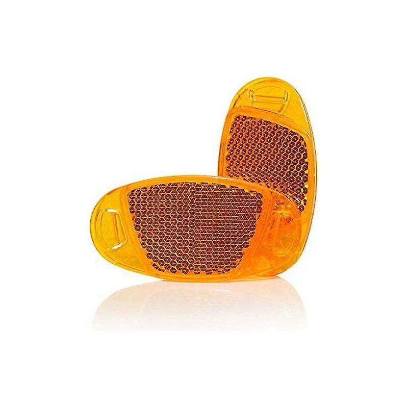 Bike Spoke Reflectors Set Bike Reflectors Spoke Reflectors Strong Reflection Function For Mountain Bike Racing Bike Safety 2 Pieces