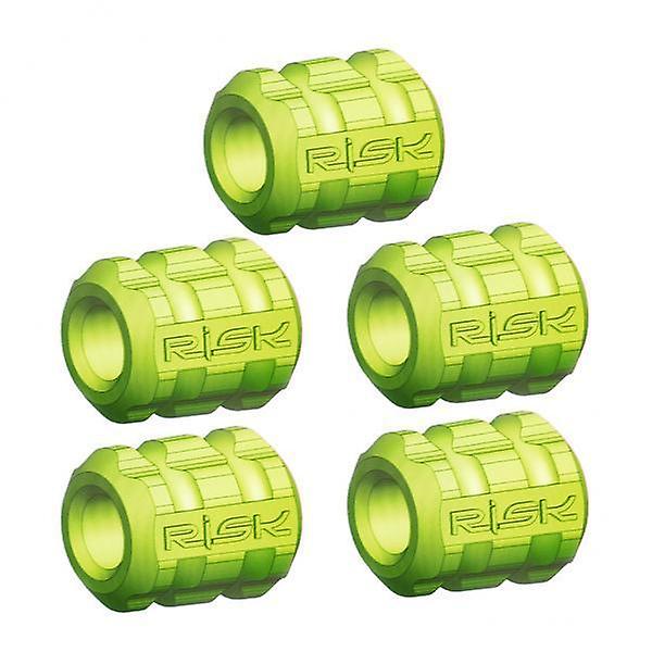 2xBike Cable Sleeve Shifter Brake Cables Frame Protector Cover Wrap Fluo Green