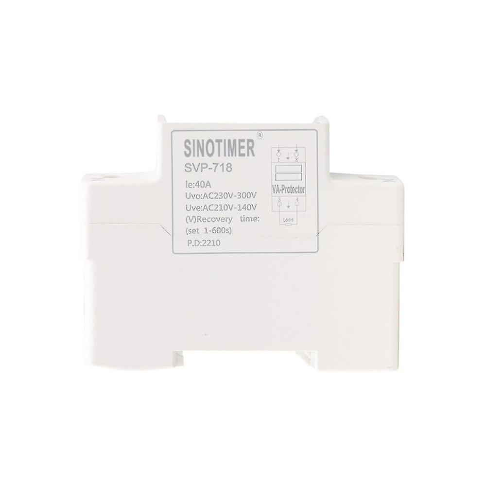 40a Adjustable Relay Over And Under Protector Overcurrent Limit Overvoltage Protection Device