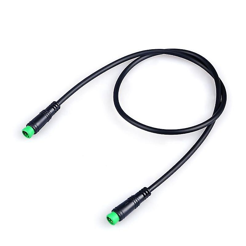 Bicicleta elétrica Ebike 5 pinos macho para macho Display Extension Cable Connector compatível com Mid Moto