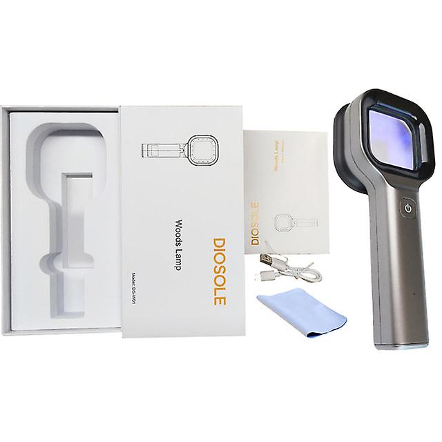 Woods Lamp Voor Skin Analyzer Machine Ultraviolet Lamp Uv Huidonderzoek Beauty Test Facial Magnifying Analysis Vitiligo Lamp