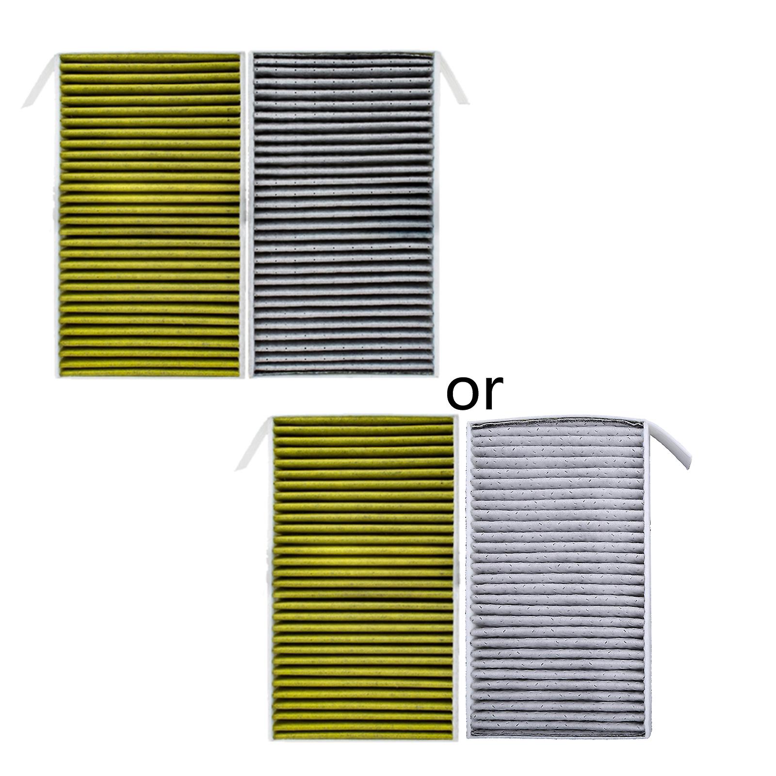 Premium 2 Pack HEPA Cabin Air Filter Activated Carbon For Tesla-Model 3 Model Y