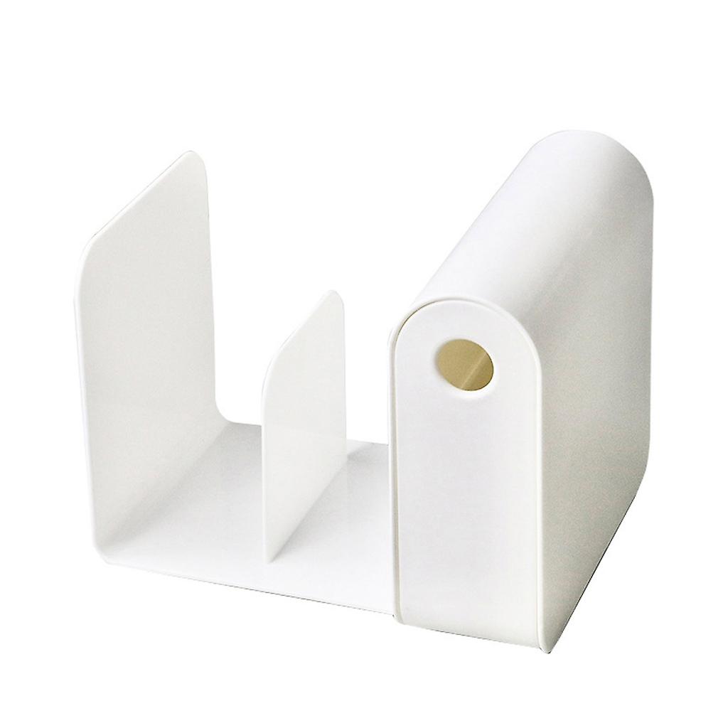 Desktop Bookshelf Storage Rack Stationery Storage Box Display Stand for Office