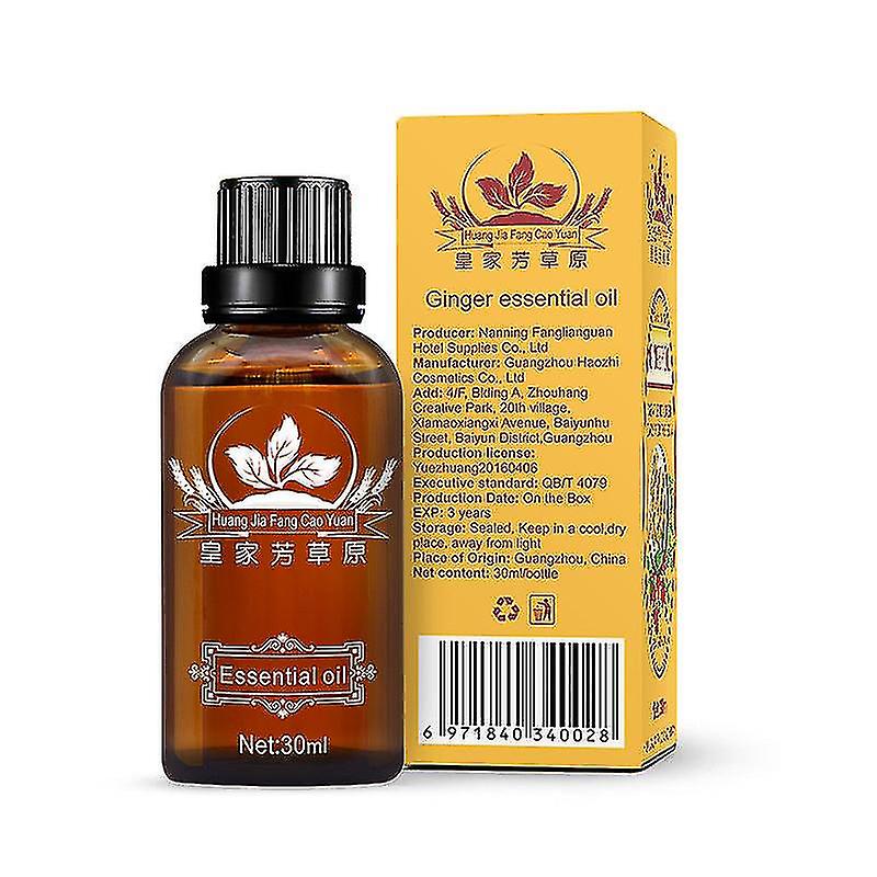 עיסוי גב אמבט כף הרגל יופי תרכובת ג'ינג'ר גירוד שמן אתרי עיסוי שמן אתרי