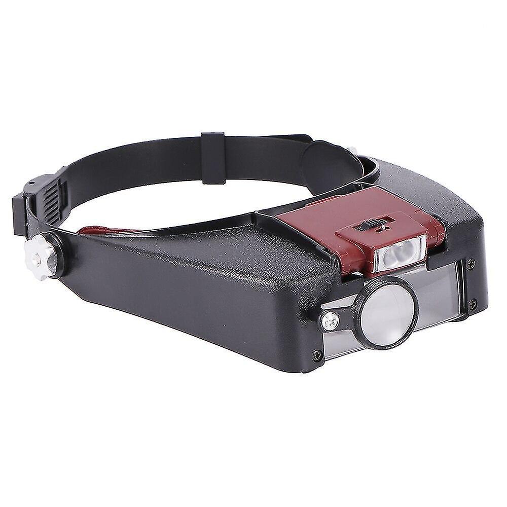 Magnifier Eyewear Headband Magnifier Led Light Head Lamp Magnifying Glass Magnifiers