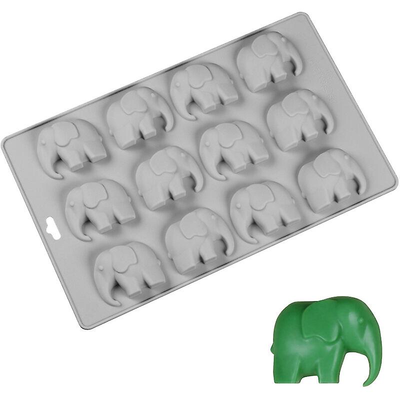 12 Hole Elephant Mousse Mold, 11