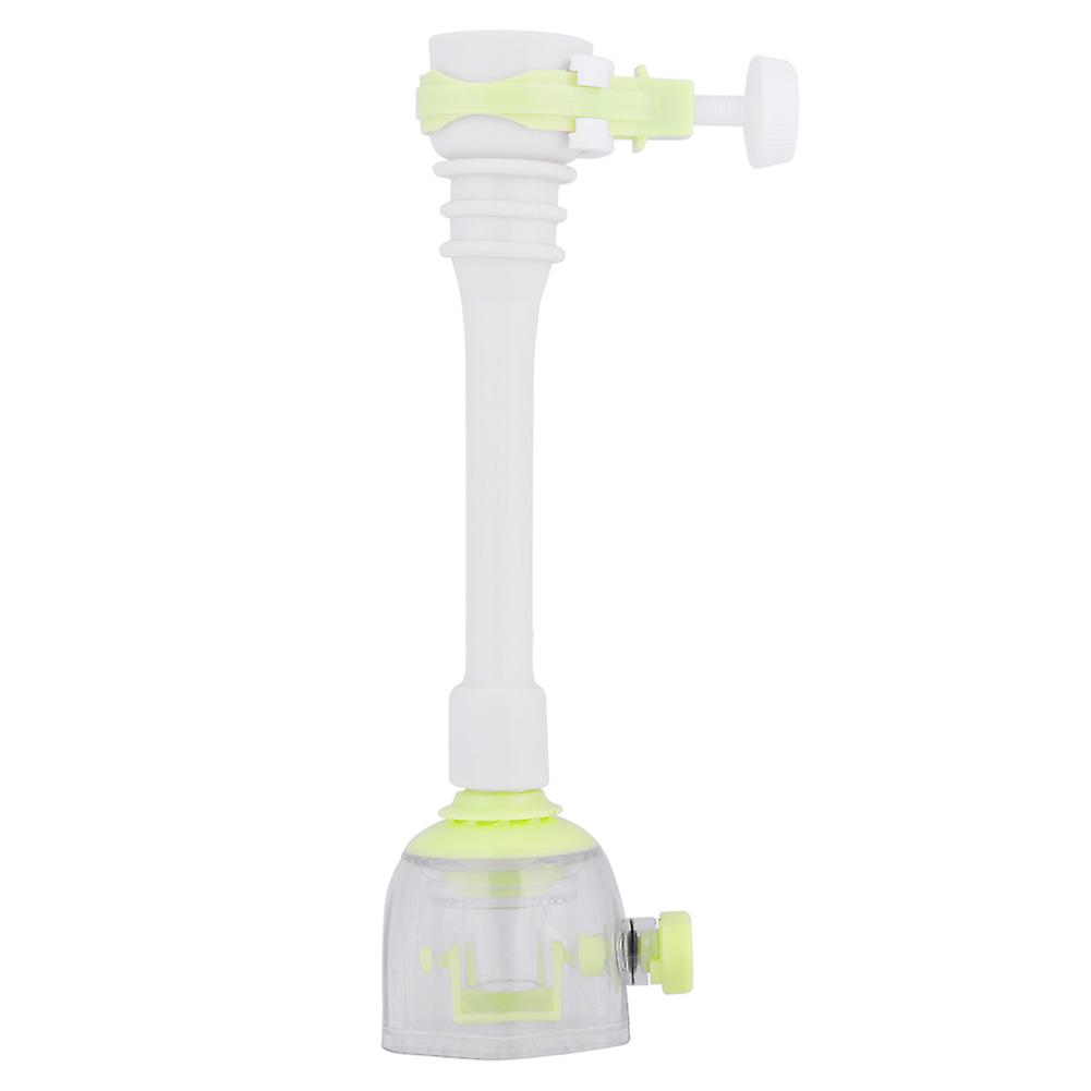 Movable Water Saving Extension Spray Splash proof Kitchen Valve Spray Green 18cm