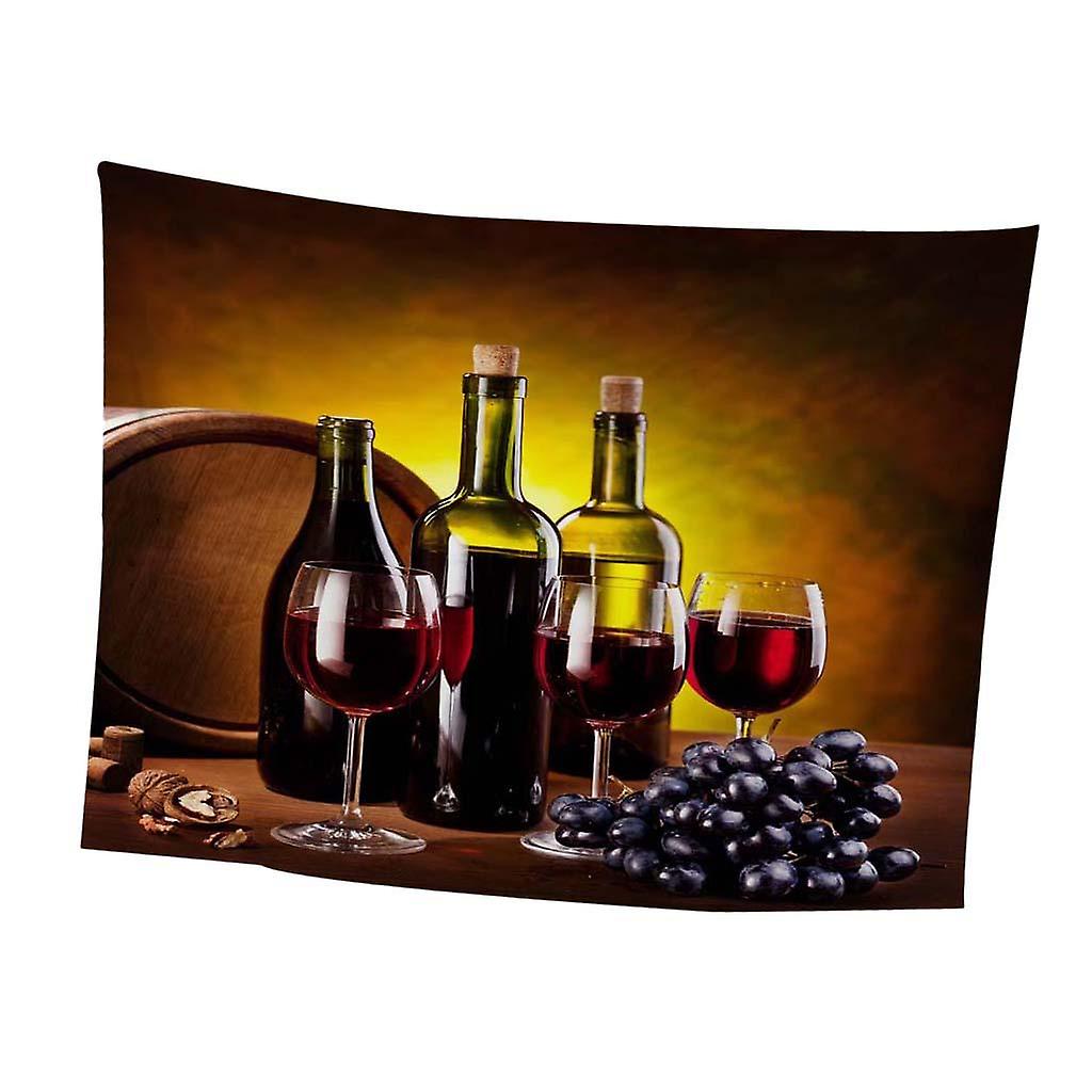 3D Effect Waterproof Wall Hanging Tapestry for Bedroom Bricks