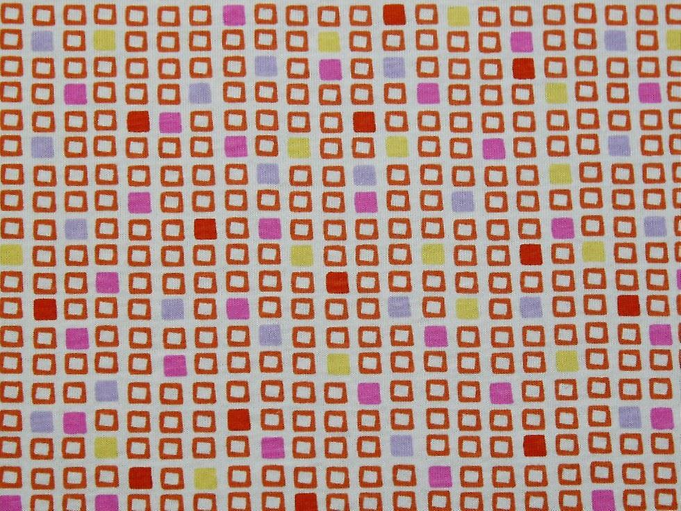 Stof France PUL Coated Jersey Stretch Knit Fabric Orange - per metre