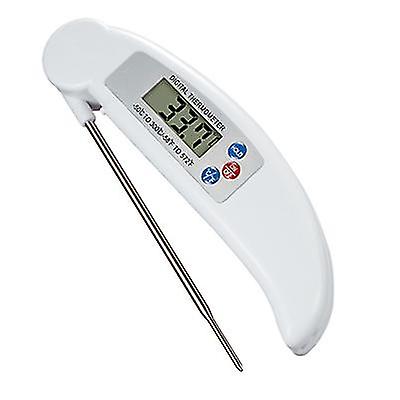 White Foldable Digital Probe Thermometer -50-300¡æ Kitchen Temperature Measurement Tools With Lcd Screen Az19926
